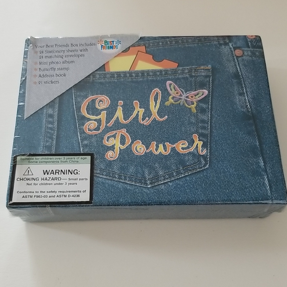 Girl Power - Stationary Gift Set - NWT
